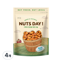 넛츠데이 구운 아몬드, 500g, 4개