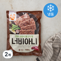 삼양 너비아니 (냉동), 1000g, 2개