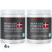 자주가게 덴마크 신바이오틱스, 180g, 4개