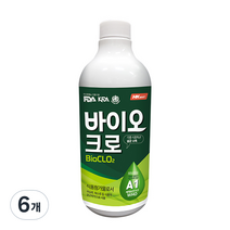 HK 바이오크로 이산화염소 원액, 1L, 6개