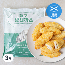 대구생선까스 (냉동), 1.2kg, 3개