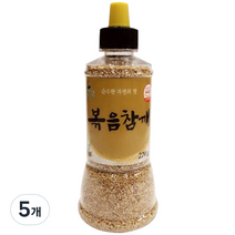 청학동 2018년 볶음참깨, 220g, 5개