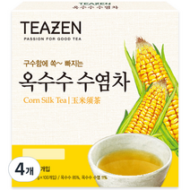 티젠 구수함에 쏙 빠지는 옥수수수염차, 1.5g, 100개입, 4개
