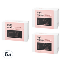 미샤 소프트 5겹 화장솜, 80개입, 6개