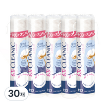 클레아닉 Pro Silk 소프트 앤 컴포트 화장솜, 133매입, 30개