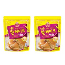 오뚜기 넛츠핫케이크믹스, 400g, 2개