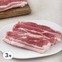 두툼한 고깃집 삼겹살 멕시코산 (냉장), 1kg, 3개