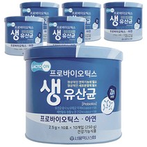 서울약사신협 프로바이오틱스 생유산균 100포, 250g, 6개