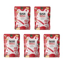 미쓰리 떡볶이소스 02 보통맛, 50g, 5개