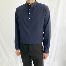 제이에이치스타일 남성용 데일리 옥스포드 헨리넥 셔츠 JMROK166