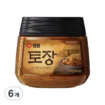 샘표 토장, 900g, 6개