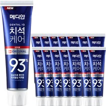 메디안 치석케어 오리지널 치약 3p, 120g, 15개