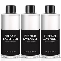 코코도르 디퓨저 리필액, 프렌치라벤더, 3개, 200ml