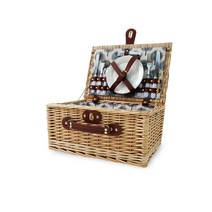 빈티지 사각 피크닉바구니 + 7종 세트, 랜덤발송, 1세트