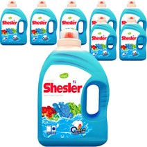 쉬슬러 에이프릴 고농축 액체세제, 3.05L, 8개