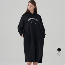 ELLE PARIS SEPTEMBER 그래픽 후디 원피스