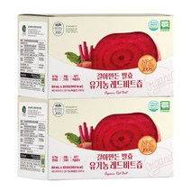 유기농마루 NFC 착즙 발효 숙성 유기농 레드비트즙, 80ml, 60개