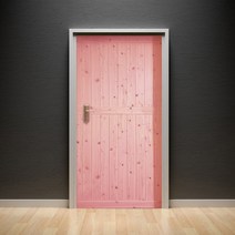 꾸미 폼나라 현관문 리폼키트, 옹이핑크
