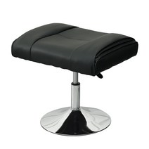 21세기트랜드 중역 발받침 의자, 블랙