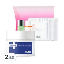 아이소이 아크니 닥터 퍼스트 스피디 젤 크림 50ml + 체험 키트 6종 세트 랜덤발송, 2세트