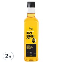 리지 PURE 현미유 플러스, 2개, 1L