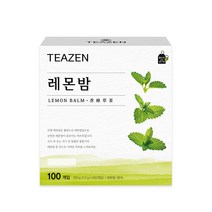 티젠 레몬밤 차, 1.2g, 100개
