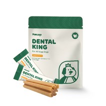 핑크쥬 덴탈킹 올스테이지 강아지 가수분해 덴탈껌 225g 15p, 구강청결, 1개