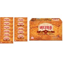 크라운제과 버터와플, 237g, 12개