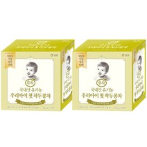 순작 유기농 우리아이 첫 작두콩차, 혼합맛(작두콩/보리), 30g, 2개
