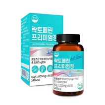웰리즈 락토페린 프리미엄 60g, 60정, 1개