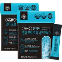 내추럴박스 엔앰씨 멀티 프로 프리 바이오틱스 50p, 2개, 250g