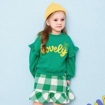 헤이미니 여아용 러블리 엘라 체크 원피스