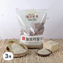 대구상회 국내산 늘보리쌀, 3개, 1kg