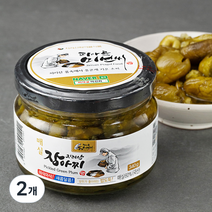 피아골미선씨 아삭아삭 새콤달콤 매실장아찌, 340g, 2개