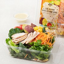 스윗밸런스 구운고구마와 수비드닭가슴살 샐러드, 300g, 1개