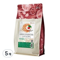 브레드가든 뉴욕 스타일 와플믹스, 1kg, 5개