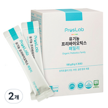 프로스랩 유기농 프리바이오틱스 패밀리, 180g, 2개