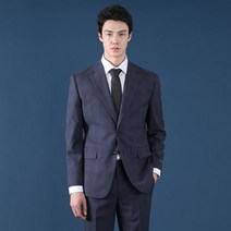 리버클래시 남성용 순모 반우라 슬림핏 정장 슬랙스 LGS13473