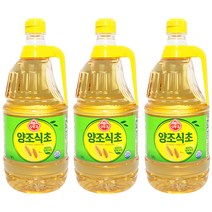 오뚜기 양조식초, 1.8L, 3개