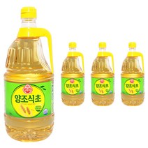 오뚜기 양조식초, 1.8L, 4개
