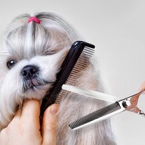 바비온 강아지 고양이 EL 틴닝 미용가위 E2-6540T 18.6cm, 1개
