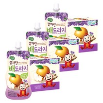 자연은 잘자란 어린이 배도라지 주스 100ml, 배+도라지+대추 혼합맛, 30개