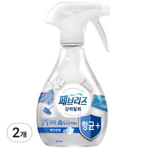 페브리즈 플러스 섬유탈취제, 370ml, 2개, 깨끗한 향