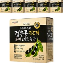 일동후디스 고소하고 진한 검은콩 검은깨 흑미 고칼슘 두유, 190ml, 96개