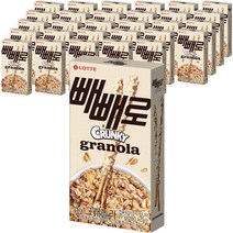 빼빼로 크런키 그래놀라, 39g, 40개