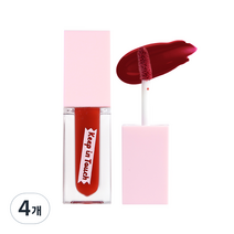 키핀터치 젤리 립 플럼퍼 틴트 3.5g, 블러디와인, 4개