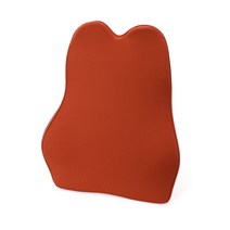 카템 감탄 3D 메모리폼 차량용 등쿠션 + 더스트백, 브라운, 1개