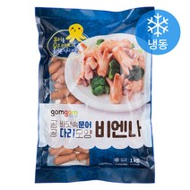 곰곰 문어모양 비엔나, 1kg, 1개