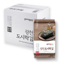 곰곰 광천 도시락김, 5g, 64개입
