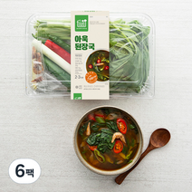 프레시밀 아욱된장국 밀키트, 300g, 6팩